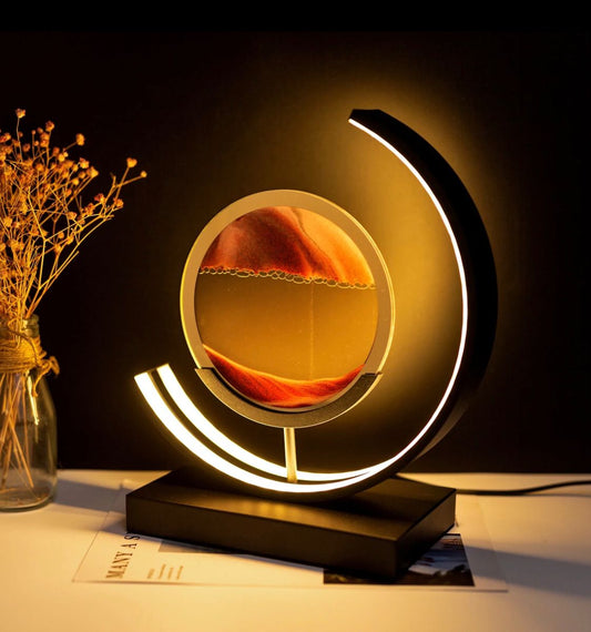 'Sands of Time' 3D Art Motion Lamp